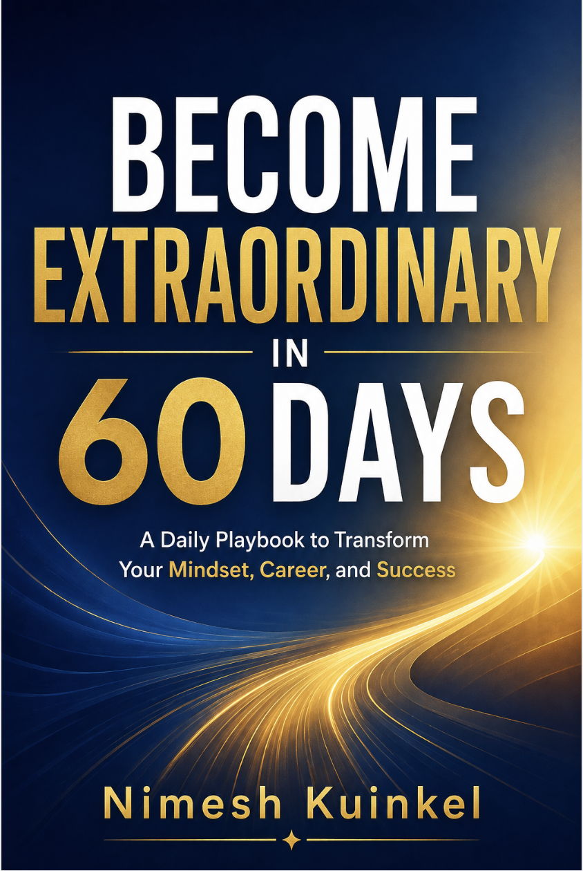 Become Extraordinary in 60 Days — Book Cover